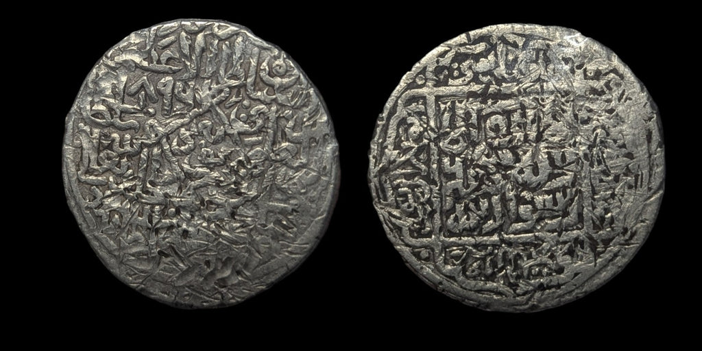 ISLAMIC, TIMURID. SILVER TANKA. SULTAN HUSAYN, 1469-1506 AD. HERAT MINT.