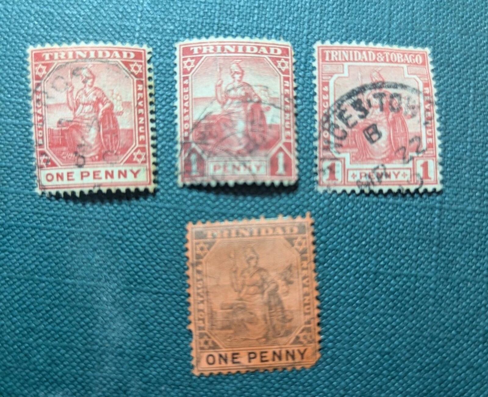1907 TRINIDAD  SC#103🔥 USED🔥VF BRITANNIA
