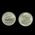 Italy 1921 50 Centesimi Lion animal Uncirculated