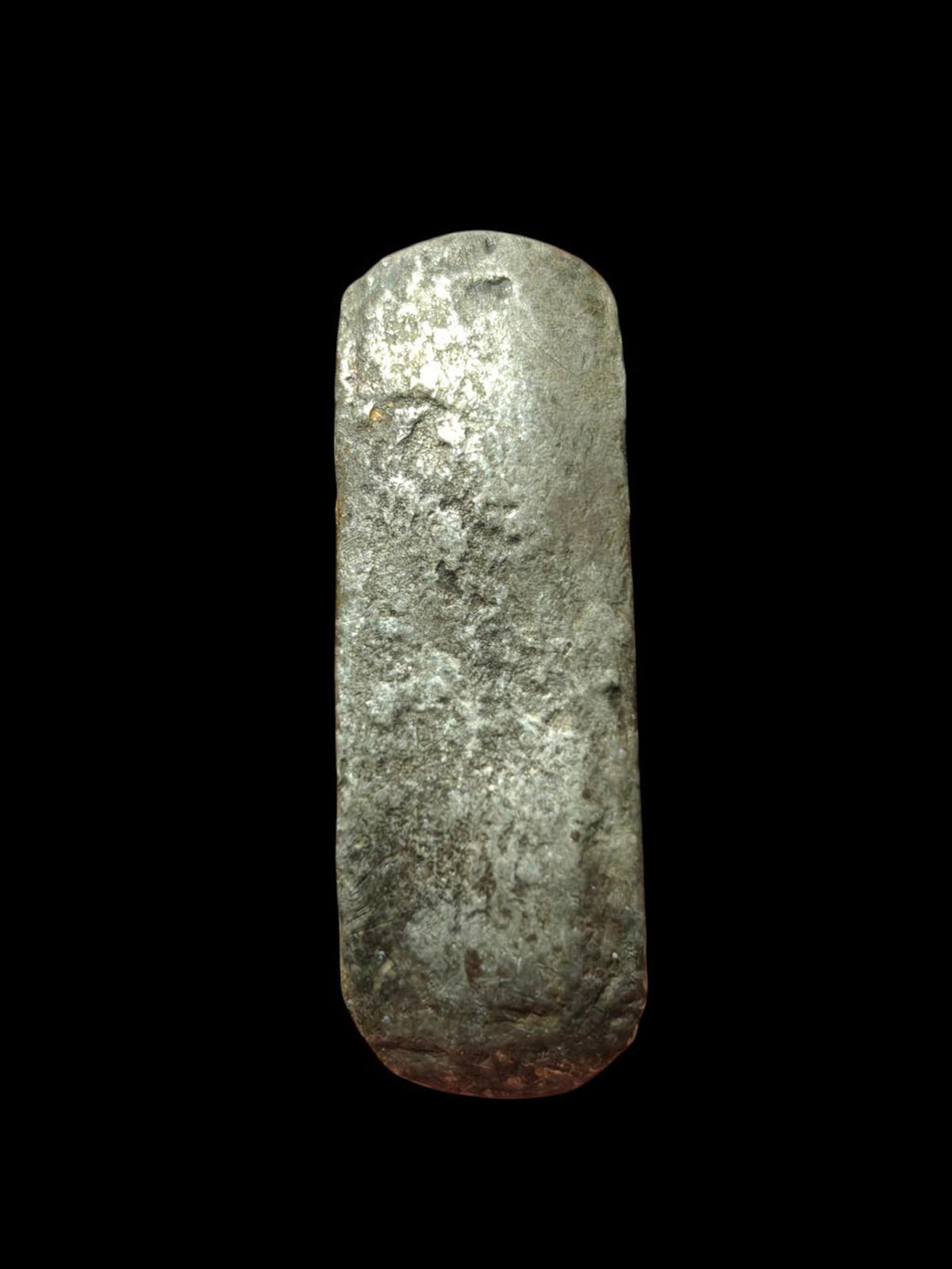 ⭐INDIA⭐. Ancient GANDHARA JANAPADA Authentic OLD 600 B.C Debased Coin Bent Bar.x