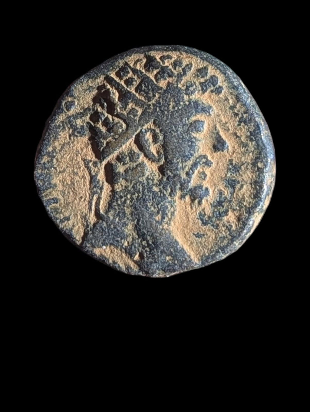 ROMAN PROVINCIAL HIEROPOLIS ANTONINUS PIUS AE22 9.8gr 1h S1494 BMCp141-25