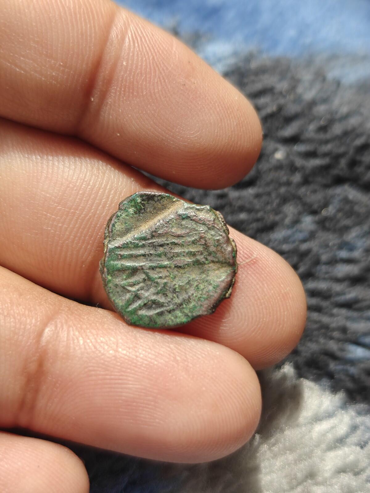 Ottoman Copper Coin Bayezid I Mangir Circulated Copper Turkey 1402
