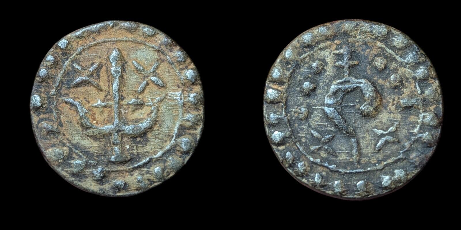 MYANMAR BURMA Arakan Mon people. Kingdom of Pegu Circa AD 500-600. AR Unit Very