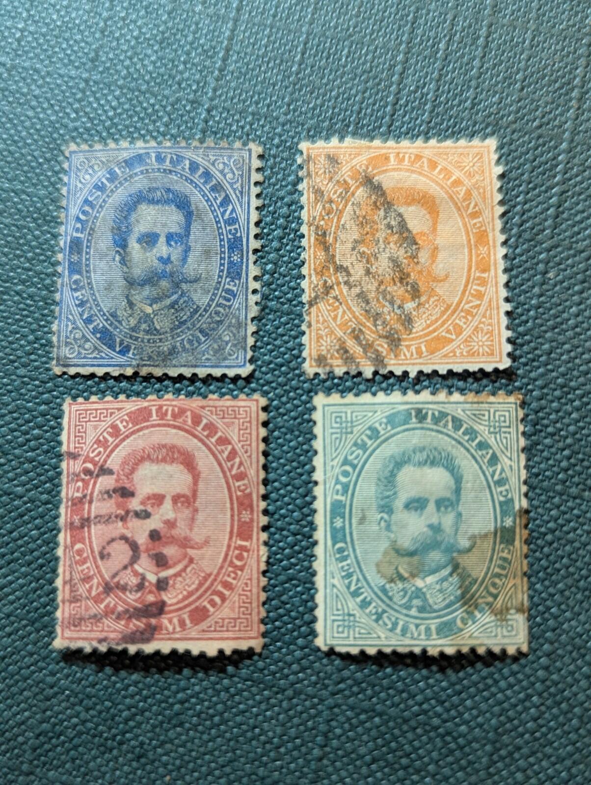ITALY 1879  -  SCOTT # 46 50  -   USED   High SCV $ Umberto I