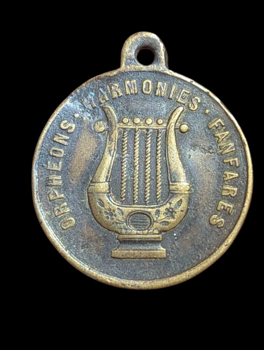 1876 CONCOURS MUSICAL FRANÇAIS Festival DU 7 Mai Corbeny Médaille