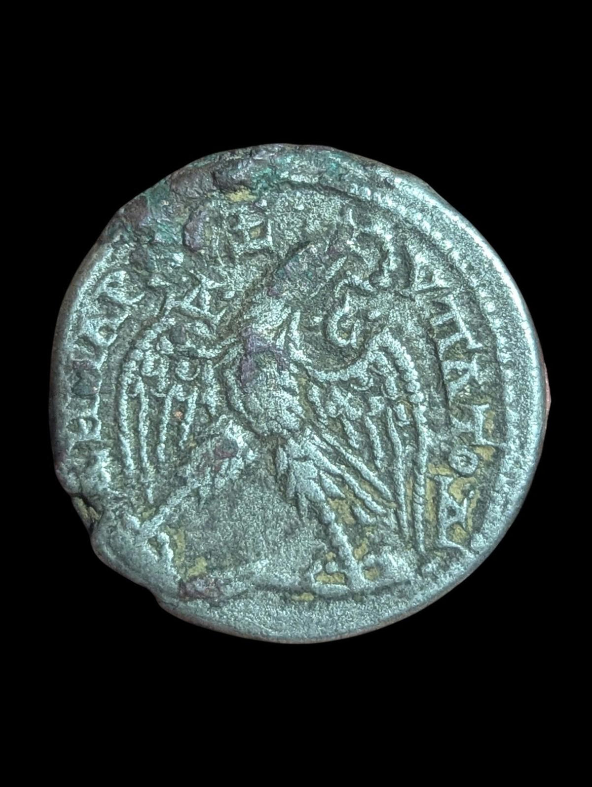 CARACALLA Authentic Ancient 215AD Antioch Tetradrachm Roman Coin EAGLE 11.5 G
