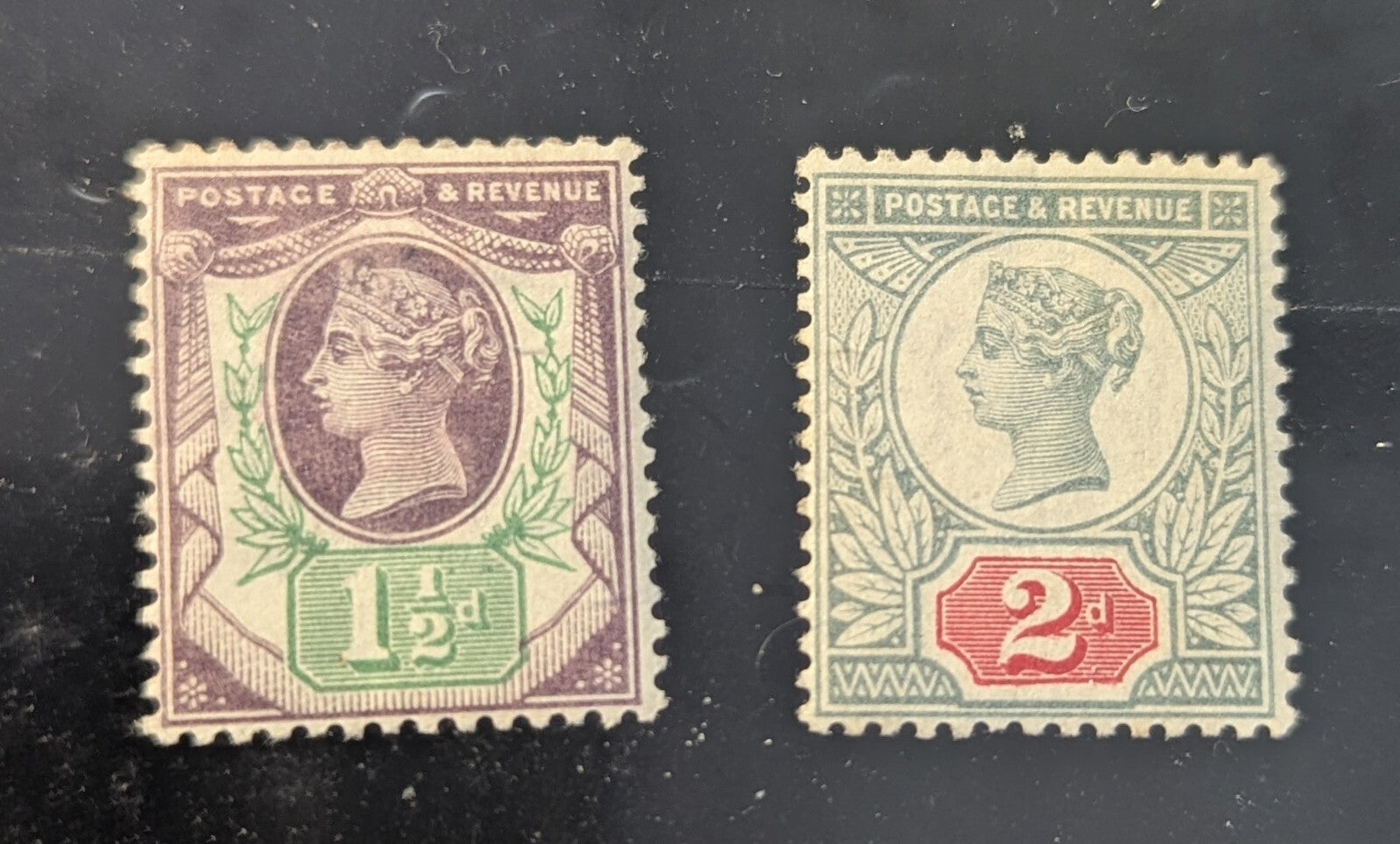 Great Britain Scott 112 & 113 MNH XF