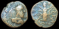 INDO PARTHIAN Kingdom, Gondopharid Dynasty. Gondophares. Circa 40-5 BC. AE