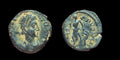 Ancient Roman Coin Theodosius 384AD Victory Wreath Captive Chi - rho - Numis Hobby Shop