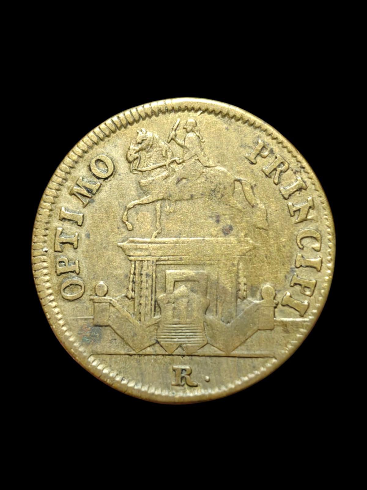 France Jetons Royaux Louis XVI Jeton Ludwig Optimo Principi Statue équestre