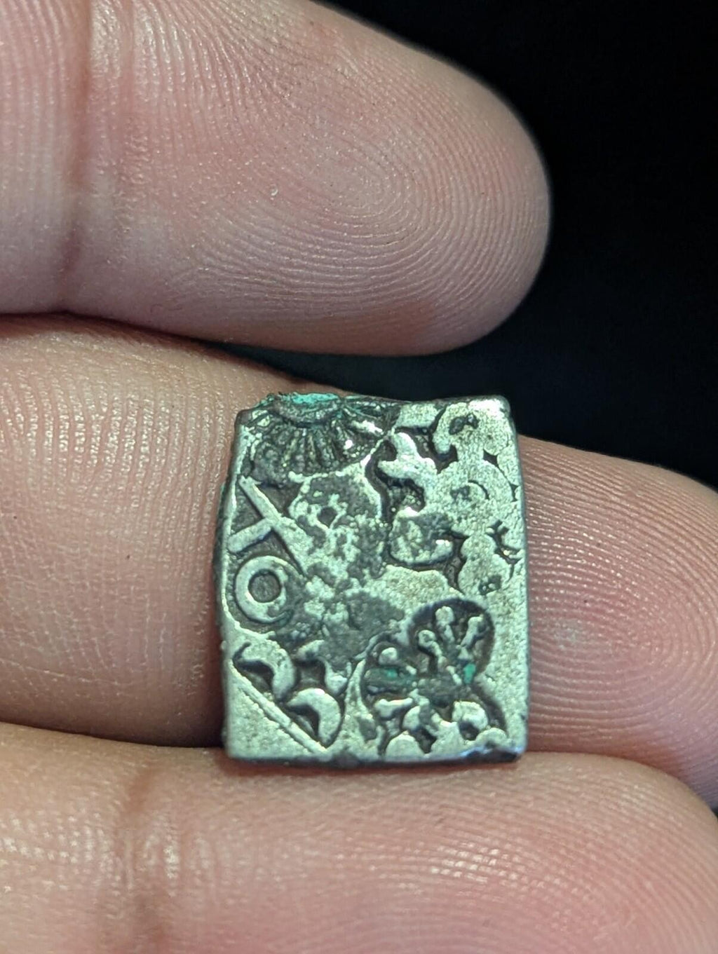 India ⭐ INDUS Valley Mayuriyan Punch ⭐ silver Coin 300 BC  Parrot