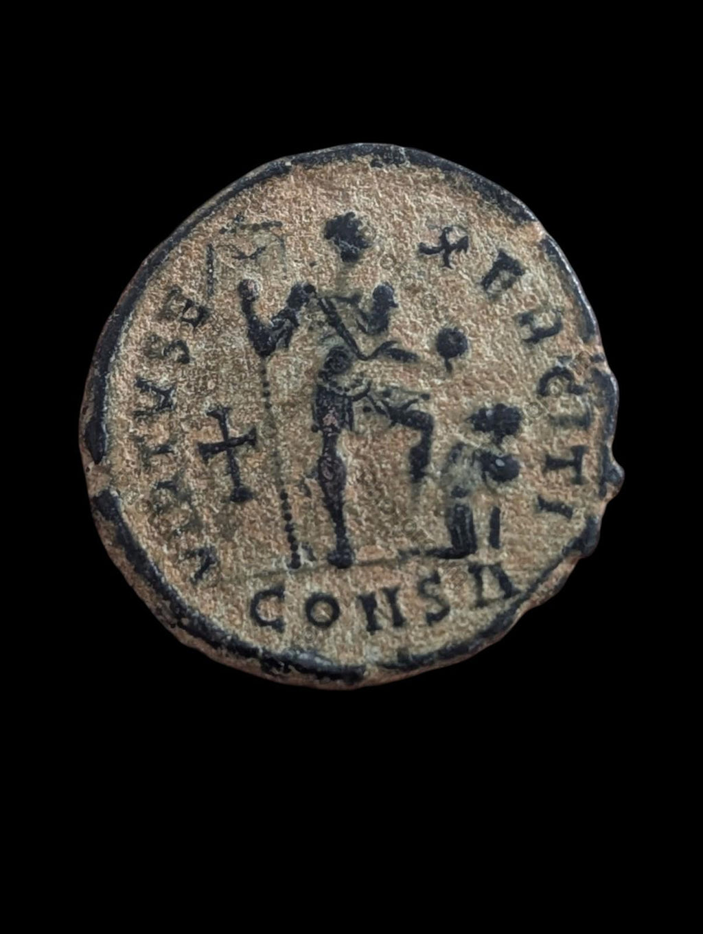 Theodosius Maiorina VIRTVS EXERCIT CONSTANTINOPOLIS 379-383 A.D.