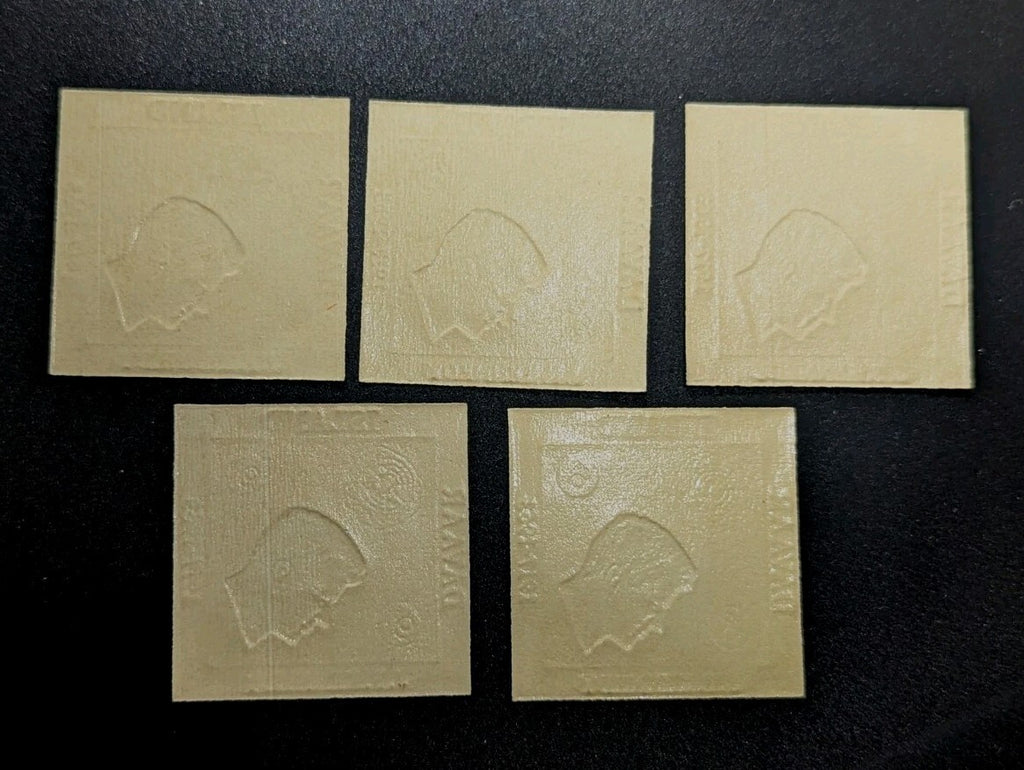 KENNEDY 1964 - Davaar Island JOHN F. KENNEDY Full Set Memorial Gold Foil set MNH