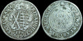 SAXONY - ALBERTINE: 1/24 Thaler 1698 EPH, Leipzig FREDERICK AUGUSTUS I