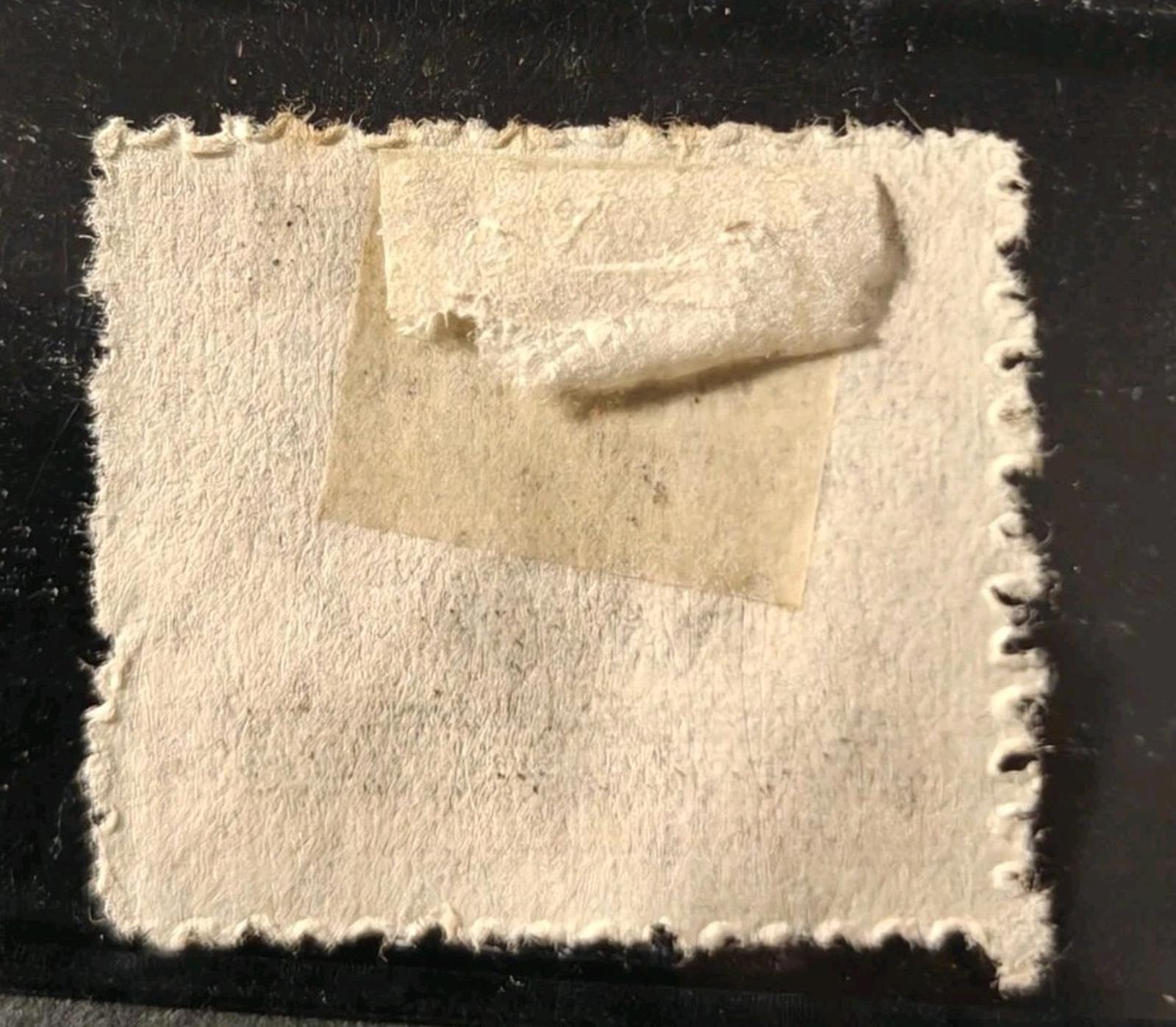 China stamp Gold Yuan 1949,BROKEN '5',Surch. in black 50c on 20$ red brown,MNG