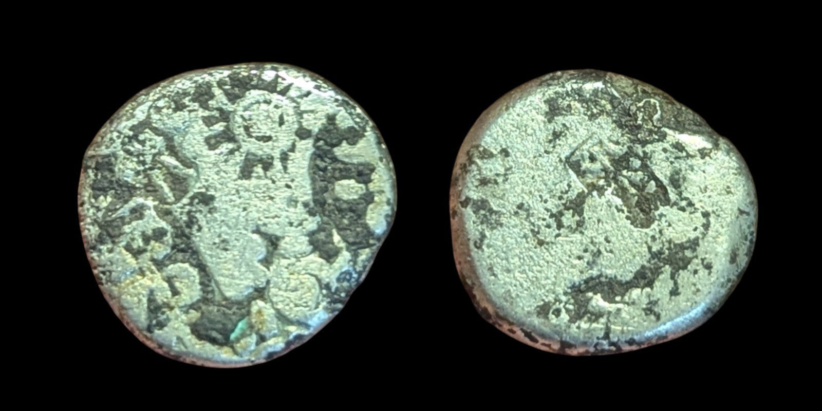 India ⭐ INDUS Valley Mayuriyan Punch ⭐ silver Coin 300 BC
