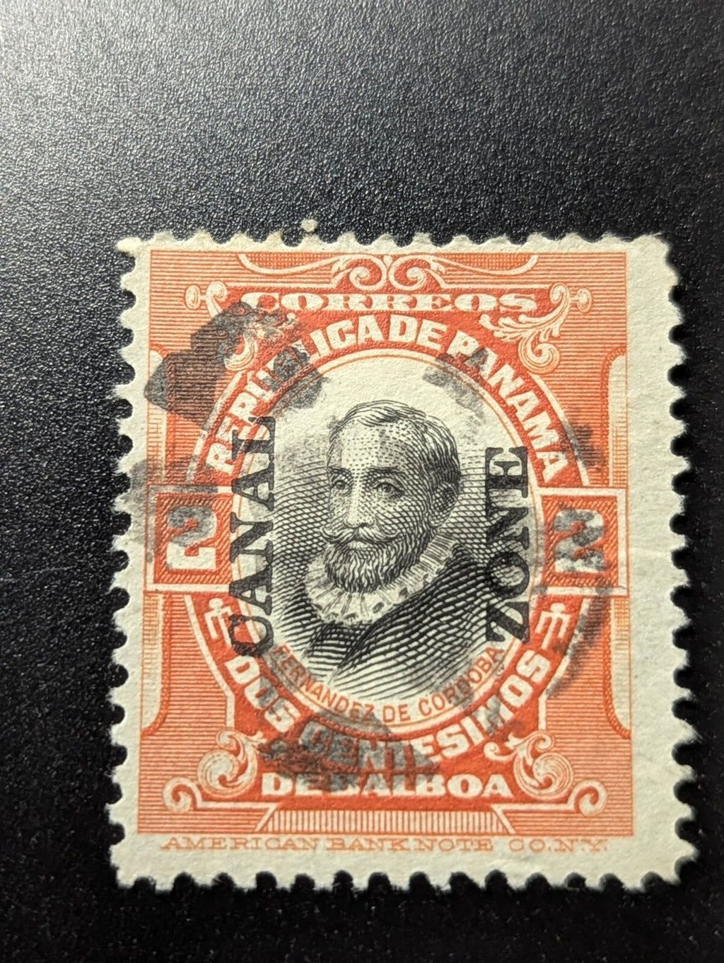 Canal Zone - 1909 - 2 Cents, 1cents Issue Type I Overprint #32, #31