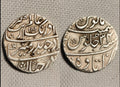 India Mughal-Empire-Beautiful grade AURANGZEB silver rupee Itawa mint