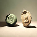 Ancient Greek Roman Circa 1st-3rd centuries AD. Terracotta Clay Bullae Tessera