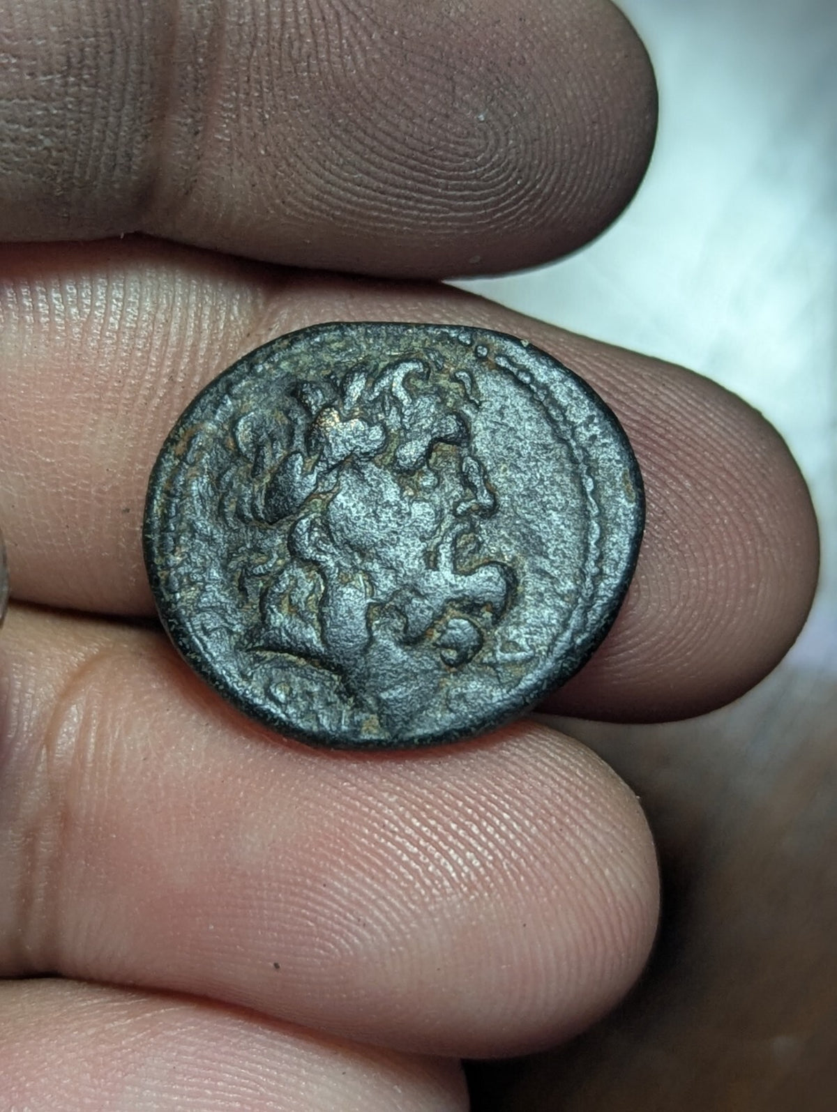 Antioch, Roman Civic Coinage, 59 - 60 A.D., Reign of Nero ZEUS & Burning Alter.