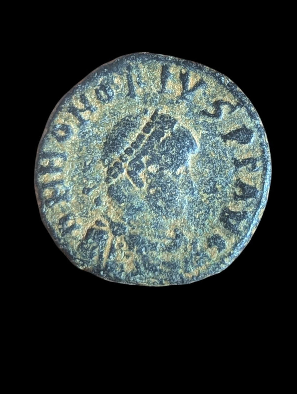 Honorius "GLORIA ROMANORVM Holding Globe" AE2 of Antioch. AD 393-395