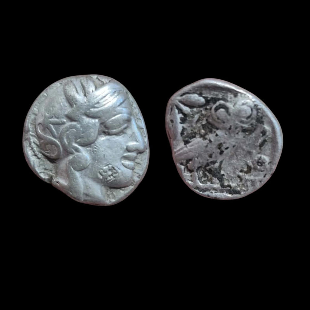 Illyria & Central Greece ATTICA Athens circa 454-404 BC AR Tetradrachm Owl
