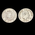 ITALIE VITTORIO EMANUELE II 1863 M BN 1 LIRE, ARGENT 0.835