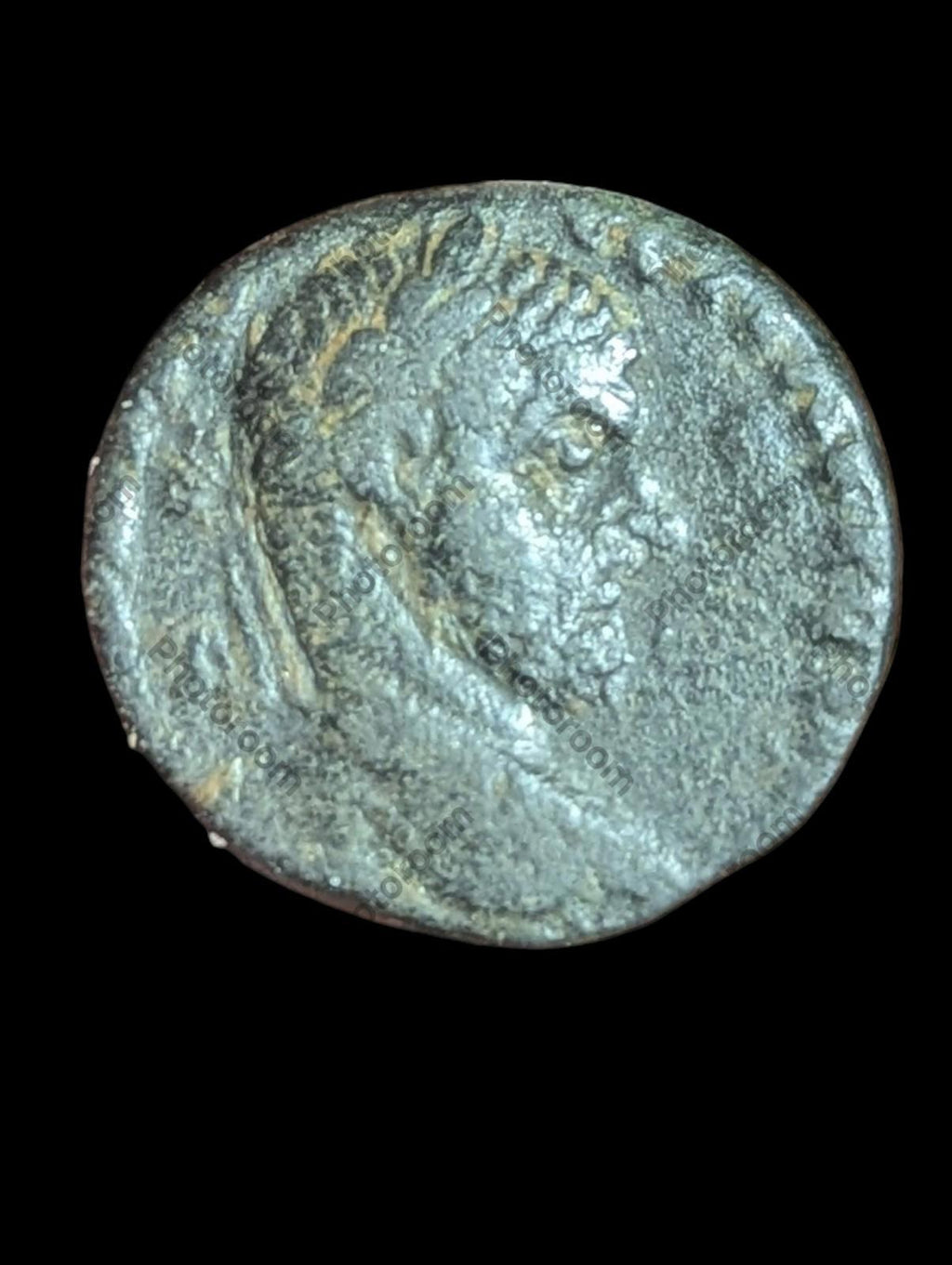 ELAGABALUS,  218-222 AD. AE 17. ANTIOCH MINT. WREATH REVERSE.
