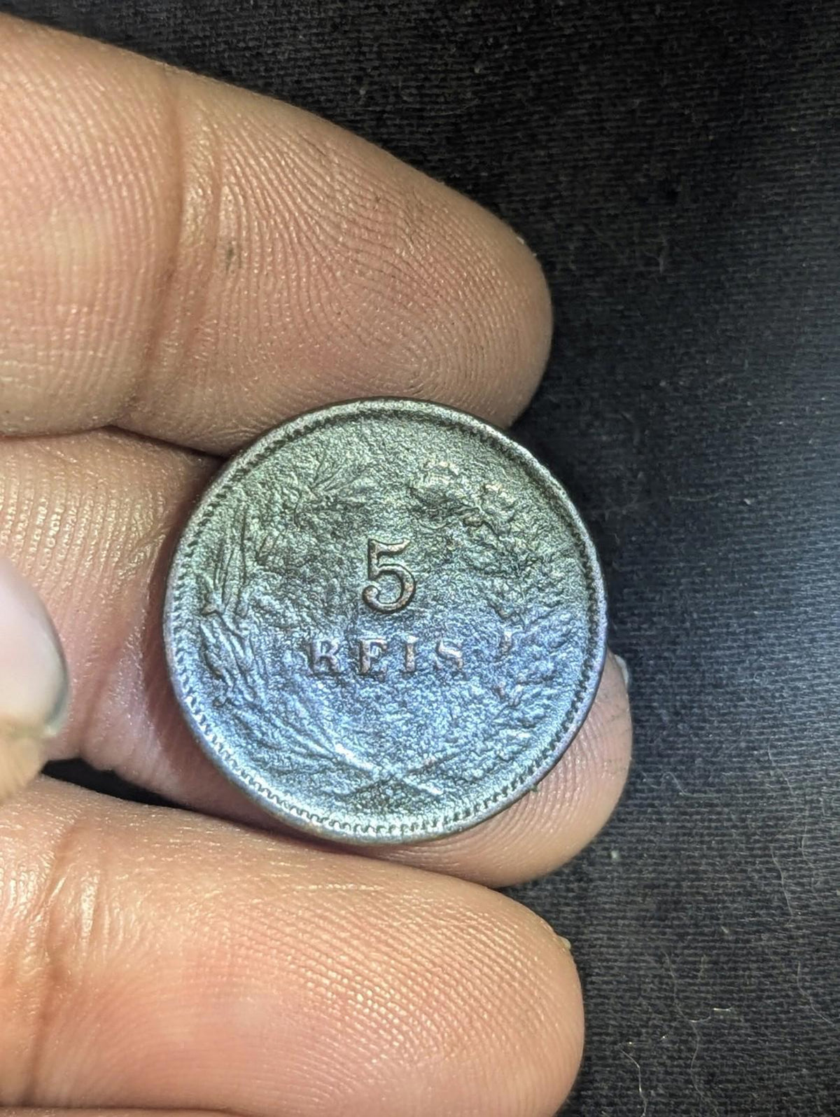 Portugal, 5 Reis, 1893, CARLOS I, KM# 530, Pièce en bronze 🇵🇹