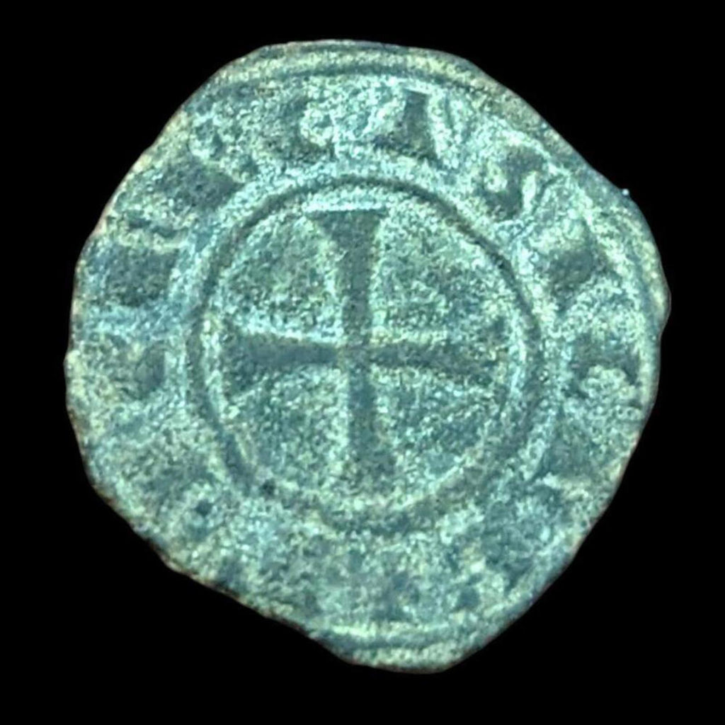 Kingdom of Sicily BRINDISI FREDERICK II FEDERICO 1242AD DENARO