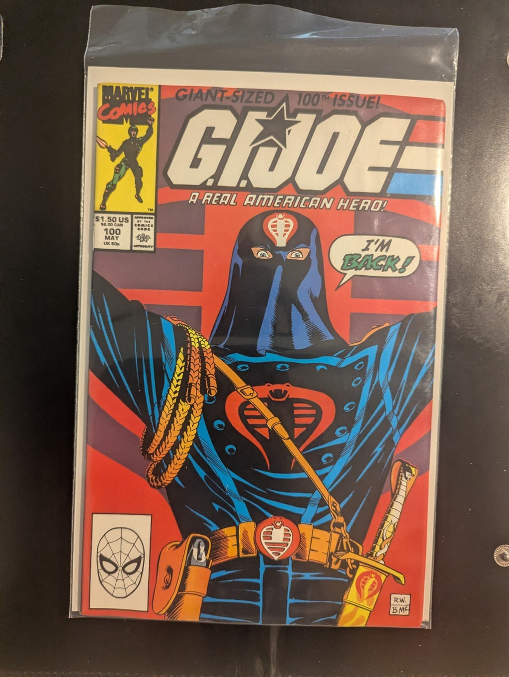 G.I. JOE, A REAL AMERICAN HERO #100 WHITE PAGES   MARVEL COM