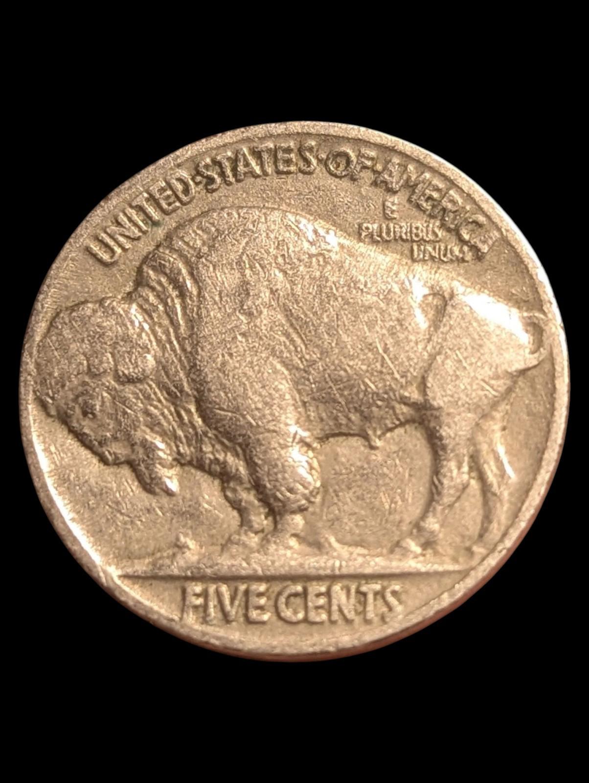 1936 Buffalo Nickel F Mint Mark