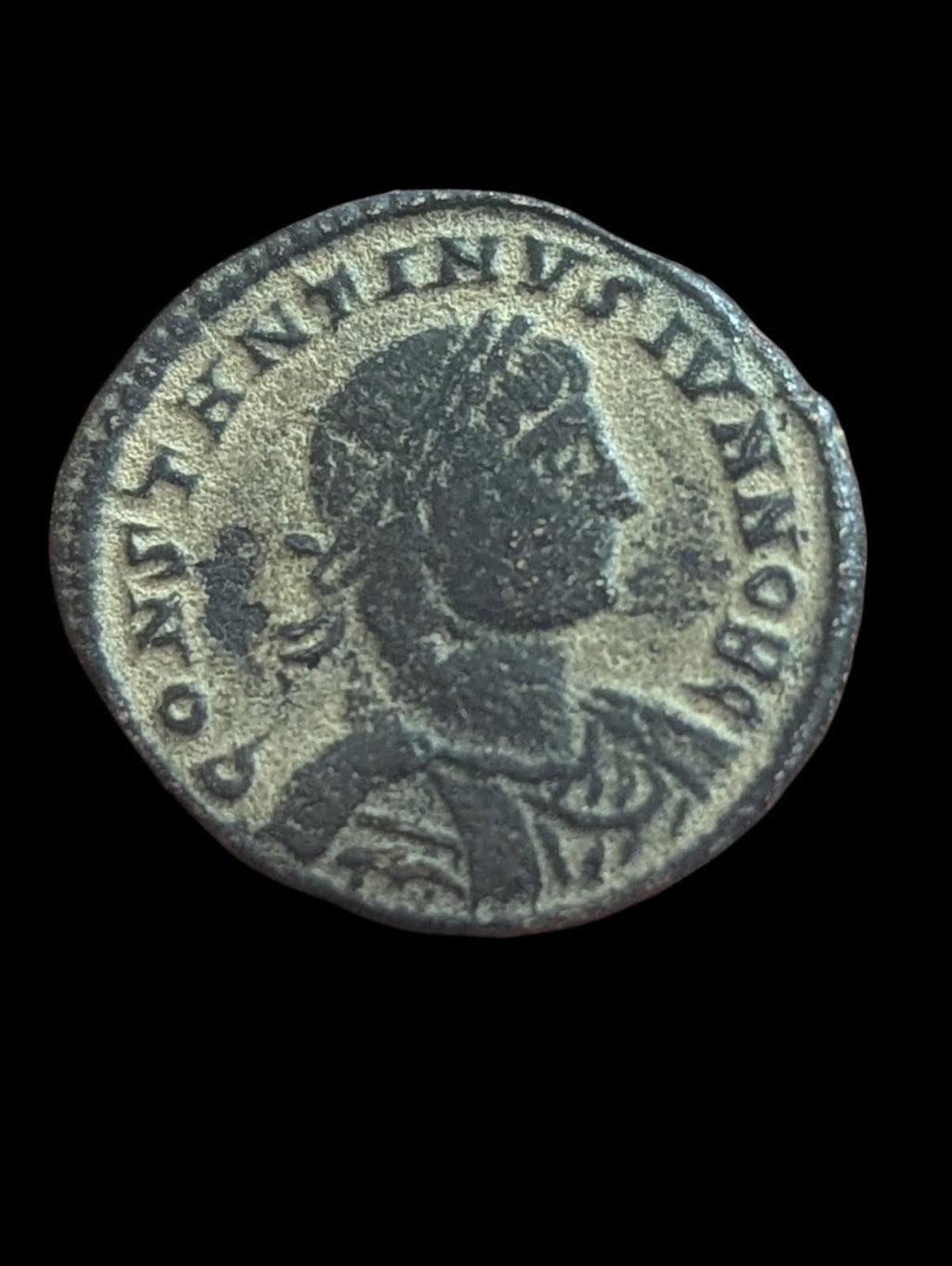 Constantius II as Caesar 324-337 AE Follis, HeracleaBithynia Campgate Coin