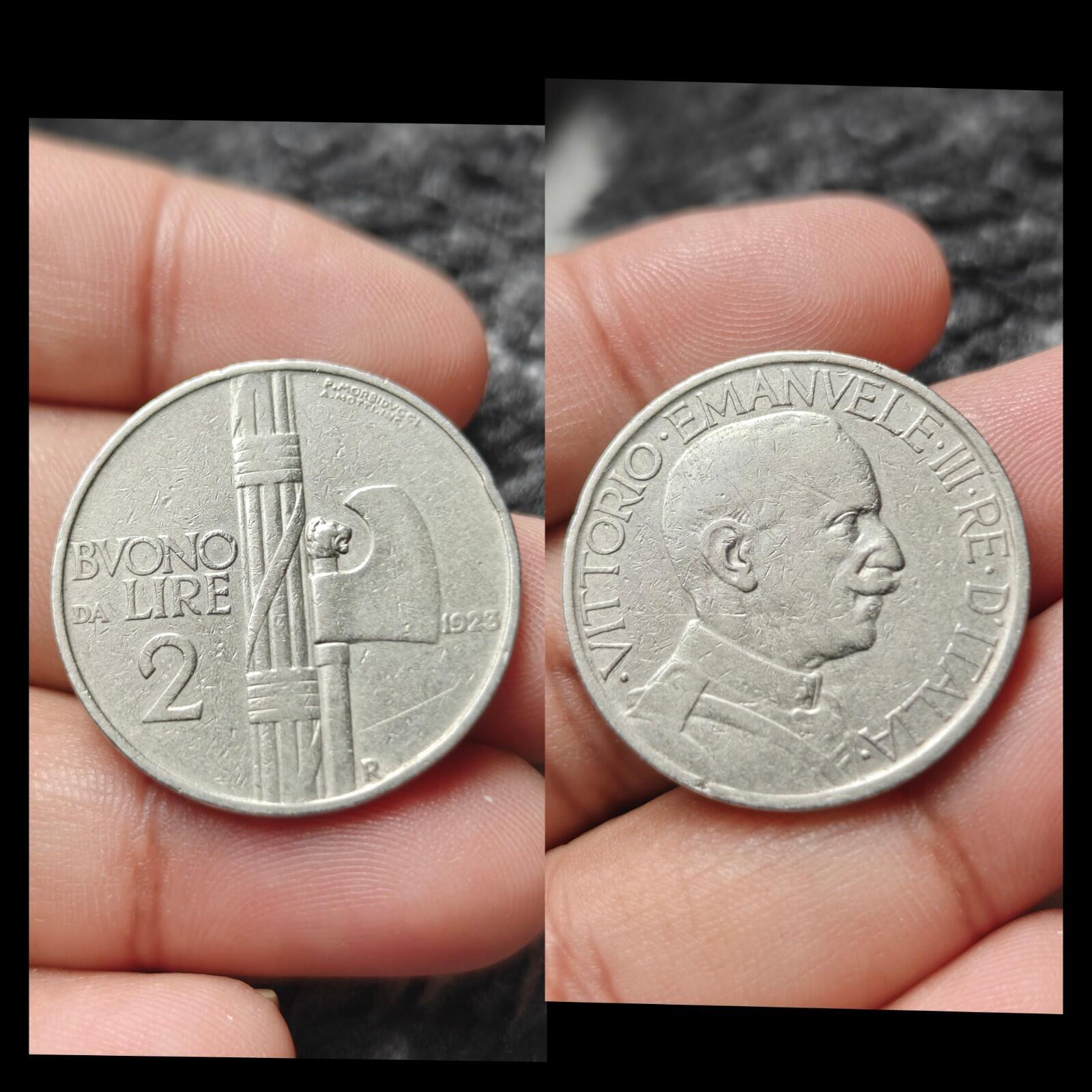 1923 ITALIE 2 LIRES - Excellente Monnaie Non Circulée