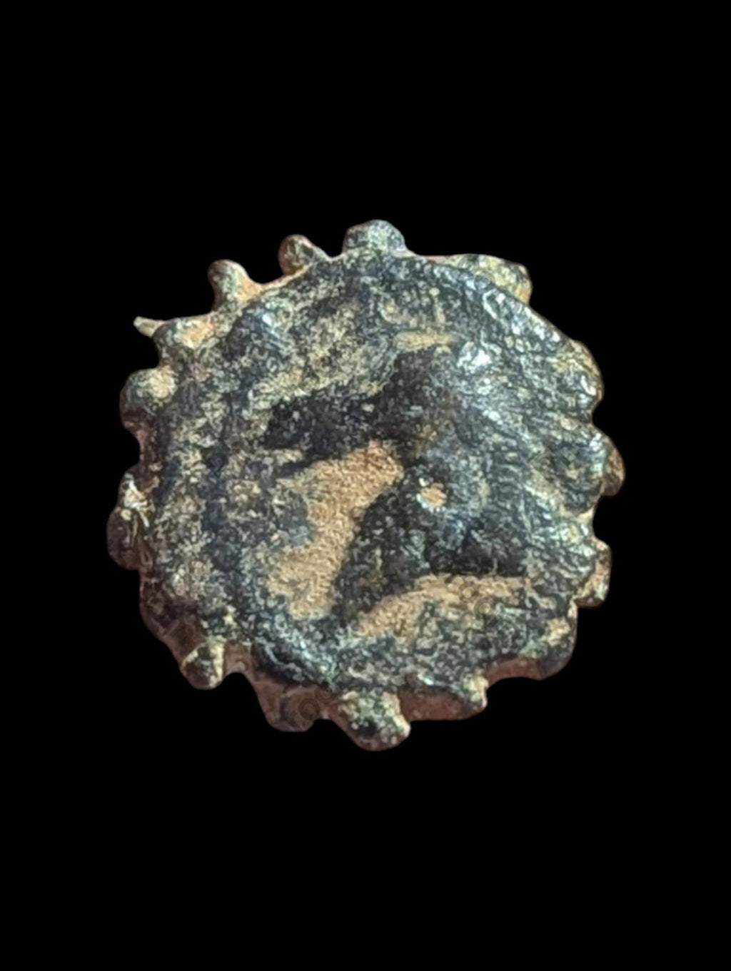 古希腊青铜币 安条克 公元前162-150年 # 德米特里一世 索特 象 马