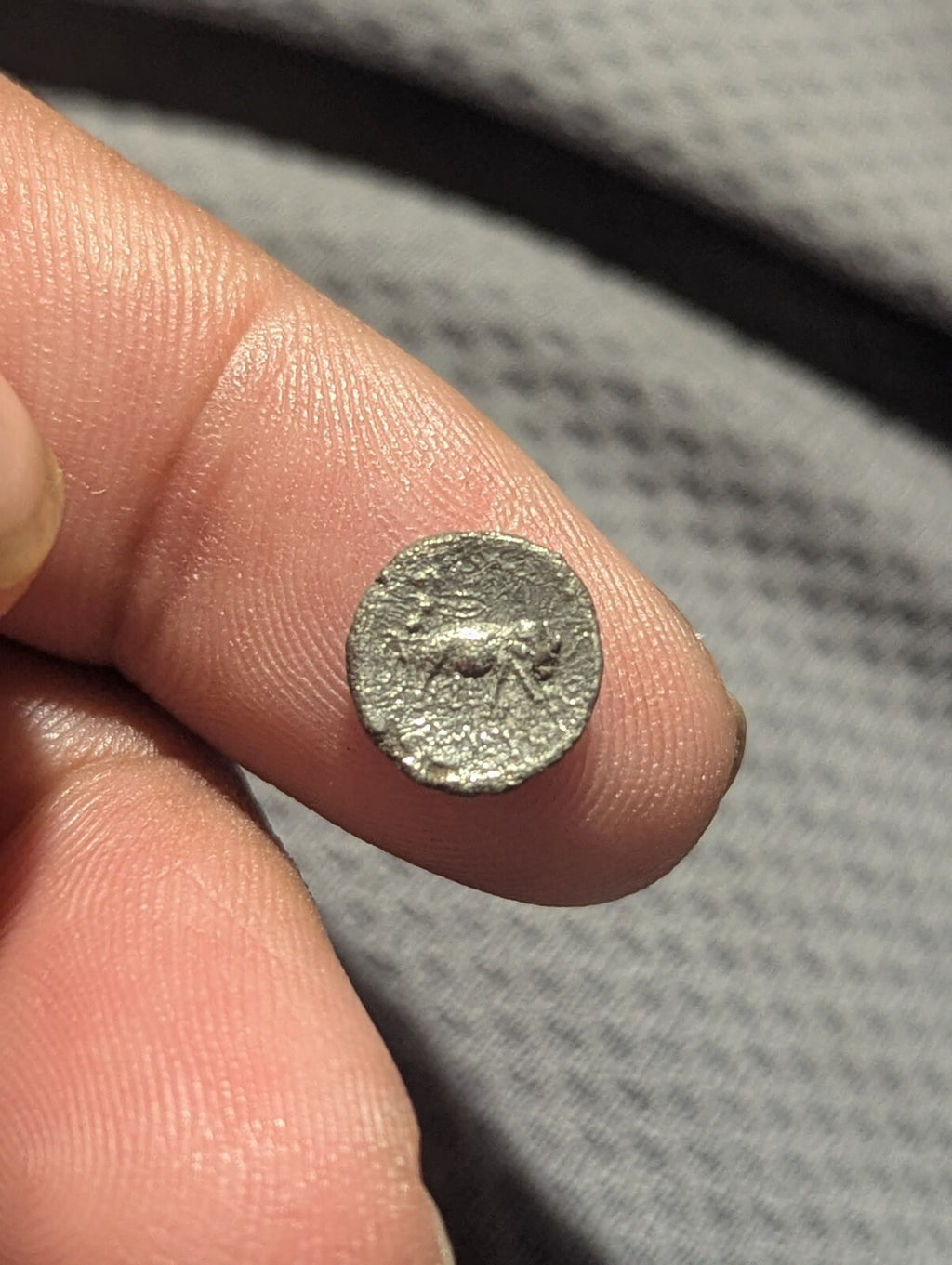 Kingdom of Bactria:  Seleukos I Nikator (Circa 285-280 BC) AR Obol Rare
