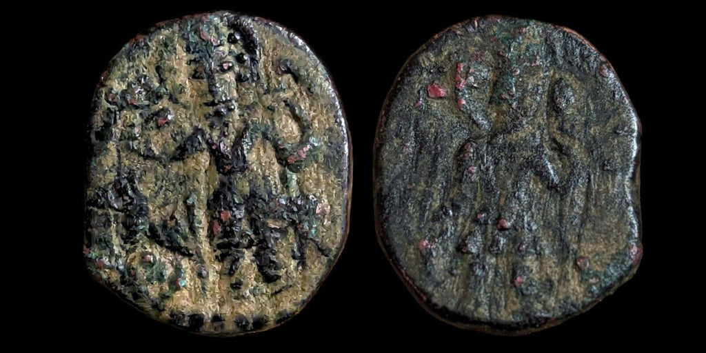 Baktria Kushano - Sasanians Pashiz Chalkous - "kushansha" Hormizd I under Shapur I - Numis Hobby Shop