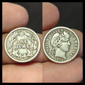 1916 Barber Dime Absolutely Gorgeous Barber Silver Better Condition