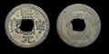 1068-1077 AD Chine 熙 寶 寧 元 Xi Ning Yuan Bao Empereur Shen Zong Ancienne Pièce