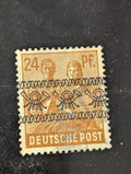 Germany Berlin Allied Zone MNH Overprinted Stamp 1948 24pf value