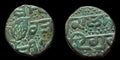 India Punjab Sikh Empire Real Copper paisa  of Maharaja Ranjit Singh