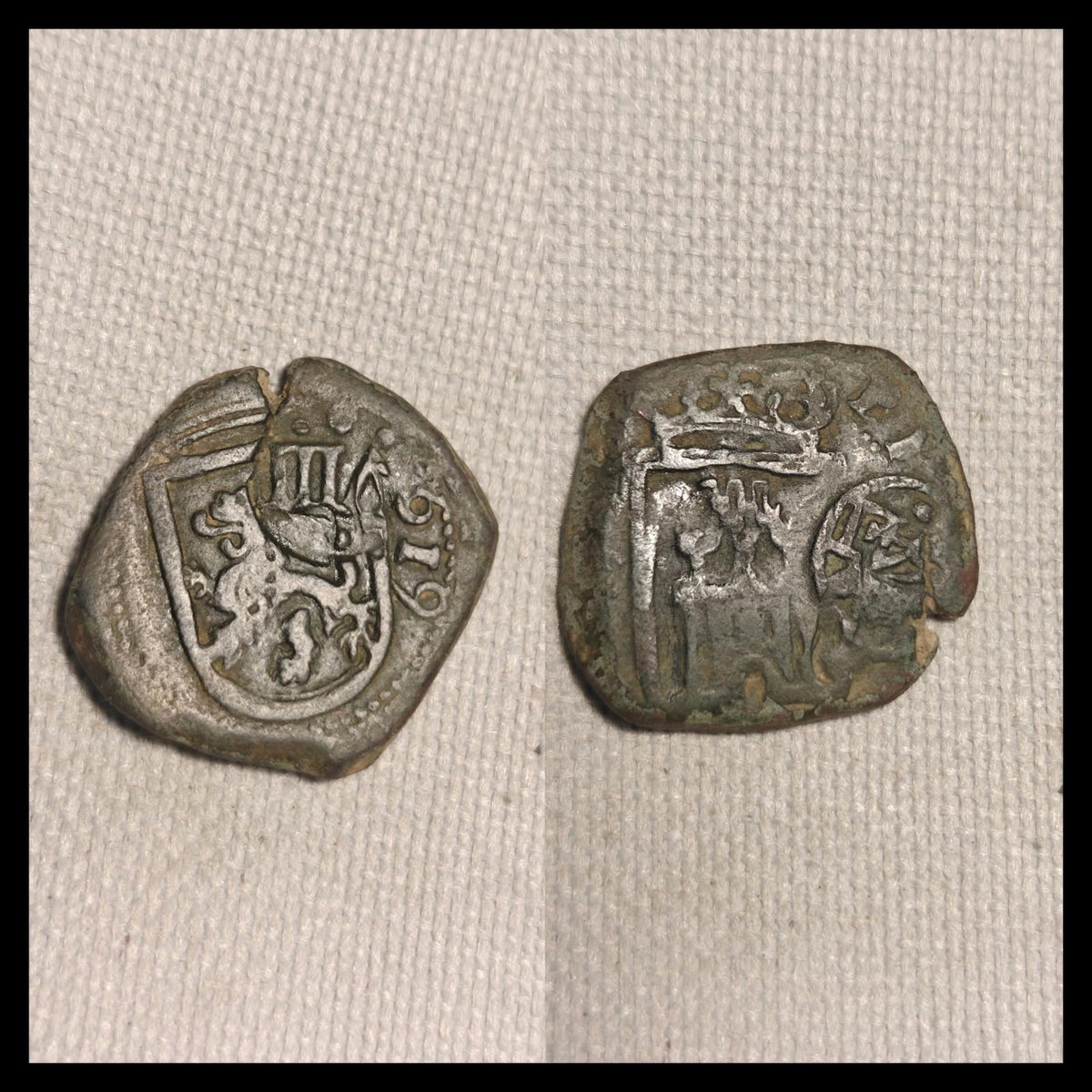 ESPAGNE États Espagnols Philippe III 1619. 8 Maravedis, Contremarque