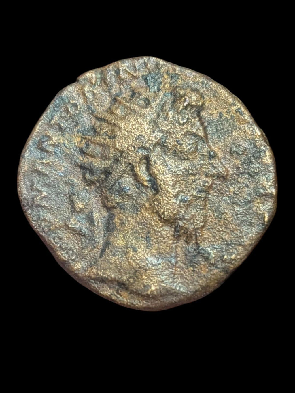 Roman Empire Antoninus Pius AD 147-148 Æ As. Rome PRIMI DECENNALES COS III