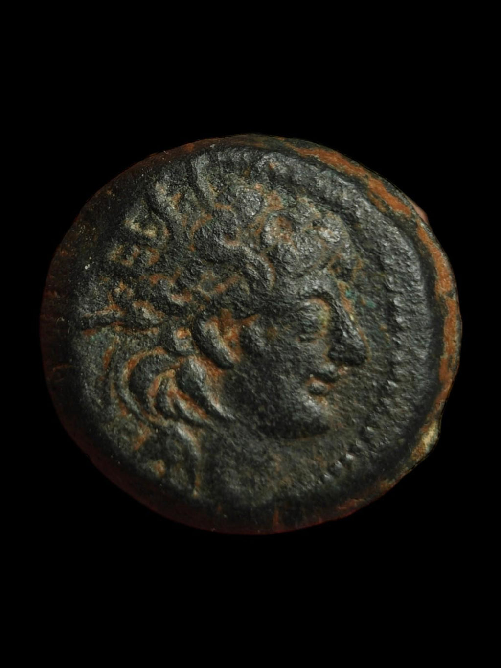Ancient Greek Seleucid Empire 128-122BC Coin Alexander II Zabinas Dichalkon