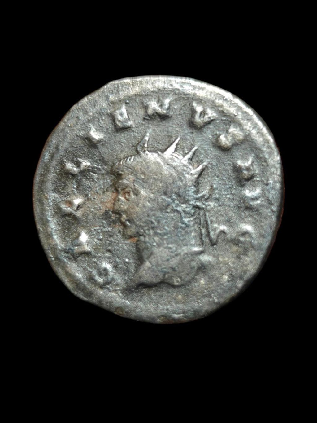 Archaios | Antoninien romain Gallien Alexandrie Troade Louve et jumeaux