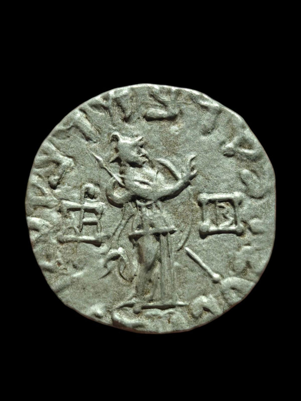 ROIS INDO-SCYTHES. Azès Ier. Vers 58-19 av. J.-C. Tétradrachme en argent (AR)