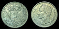 1936 Freemason President Simon Bolivar VENEZUELA Silver Coin