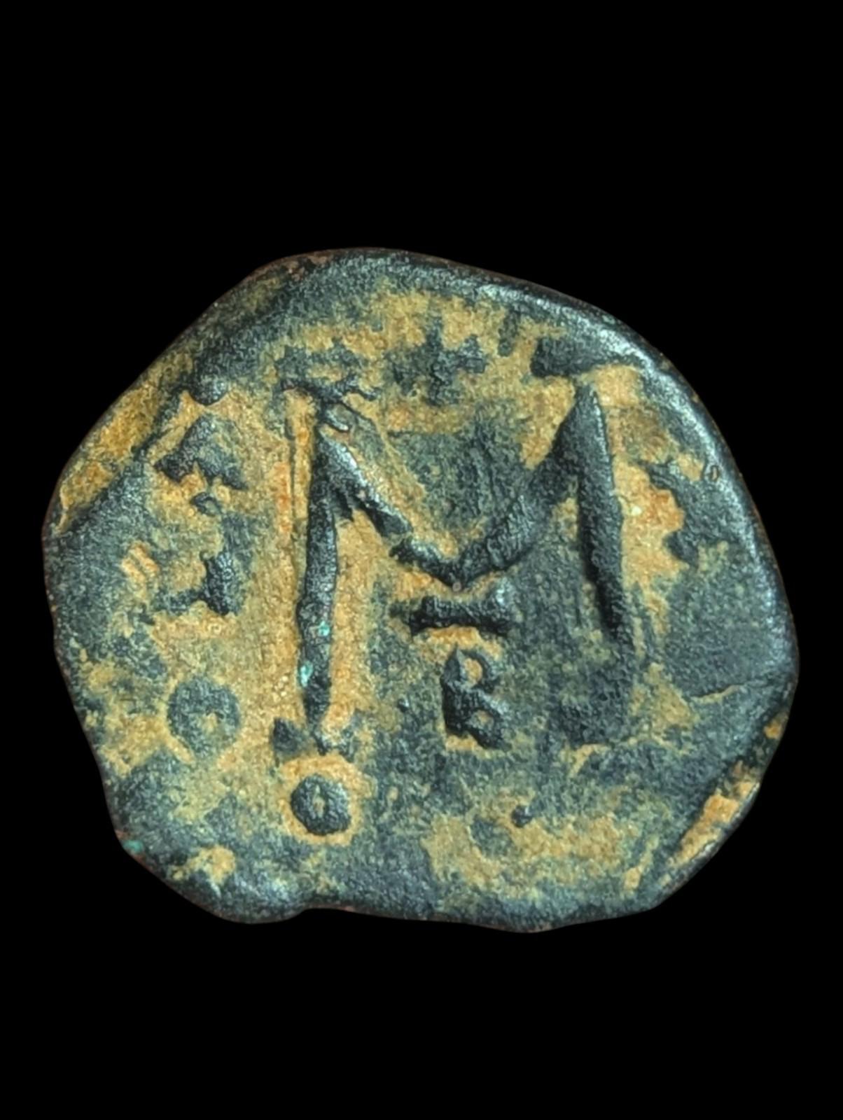 Islamic ARAB Byzantine Period UMAYYAD Æ Fals,  Three Standing Caliphate 685-690