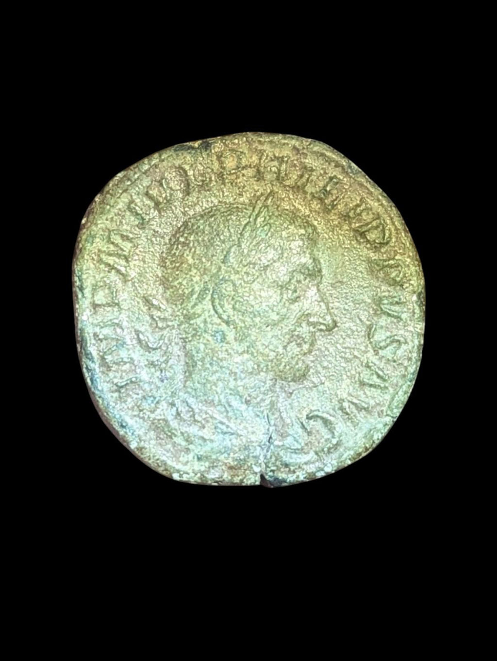 Empire romain Sesterce de bronze de Sévère Alexandre 222-235 après J.-C. Superbe état, 23,5 g