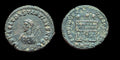 Constance II comme César 324-337 AE Follis Thessalonique, Bithynie, Monnaie Campgate